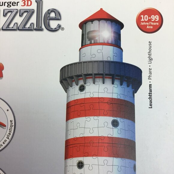 Ravensburger 3D Jigsaw Puzzle Lighthouse 216 Pieces Ages 10-99 - Picture 3 of 13